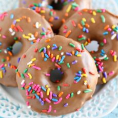 Baked Nutella Donuts