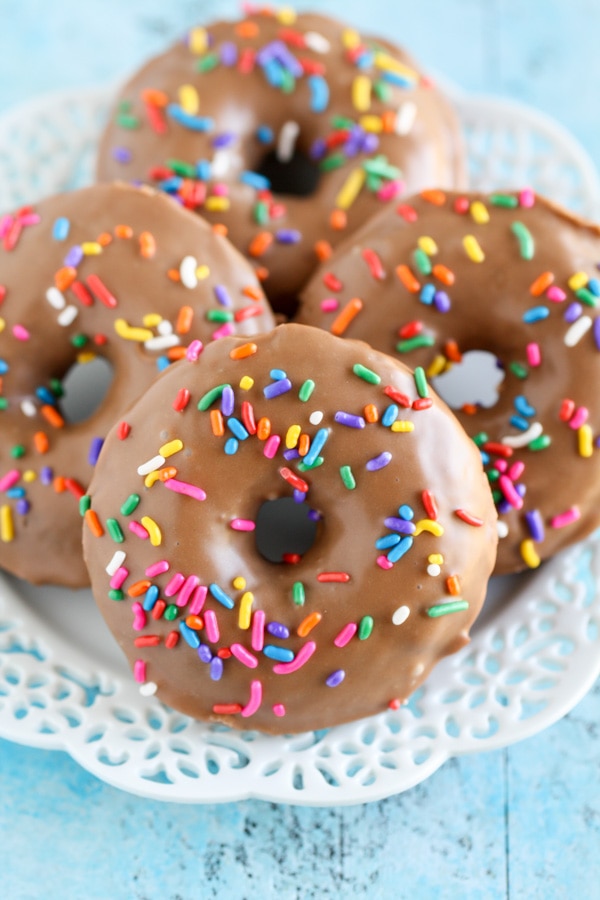 Baked Nutella Donuts