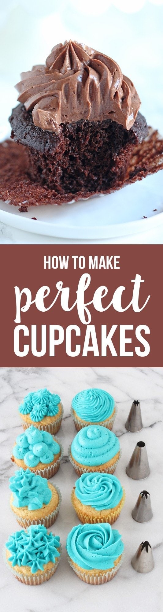 HOT PIN! Make PERFECTLY moist, flavorful, and beautiful cupcakes with EVERY TIP you'd ever need!