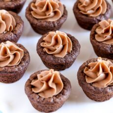 Chocolate Nutella Cookie Cups