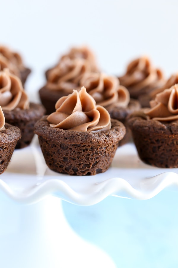 Chocolate Nutella Cookie Cups