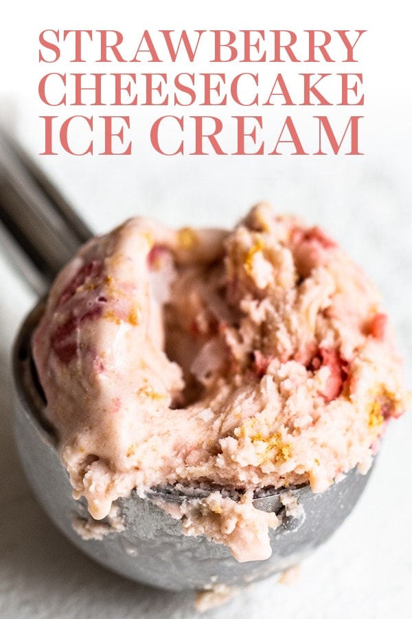 Strawberry Cheesecake Ice Cream Recipe