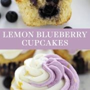 Lemon Blueberry Cupcakes