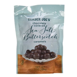 Chocolate Covered Sea Salt Butterscotch Caramels