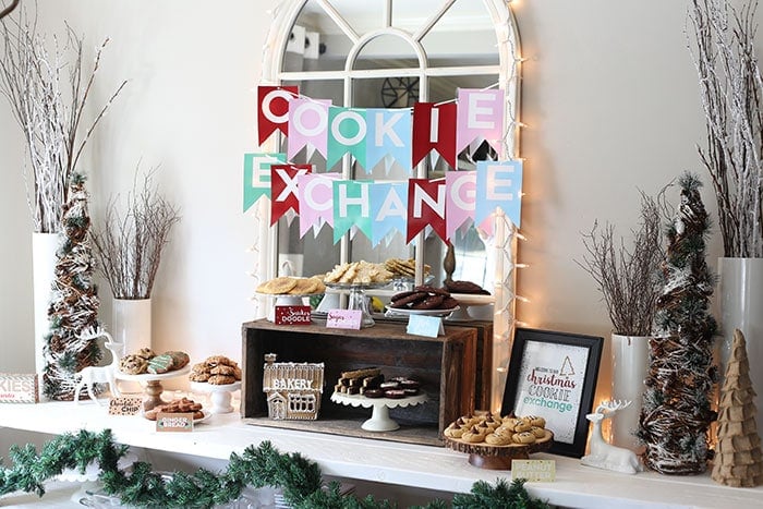 How to Host a Cookie Exchange with FREE PRINTABLES included! 