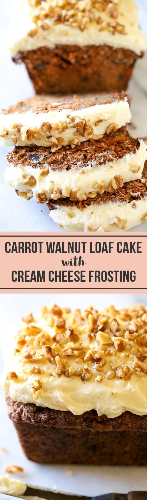 The PERFECT recipe for spring baking! Even carrot haters love this! It's moist, tender, and bursting with flavor. Perfect for gifting, too!