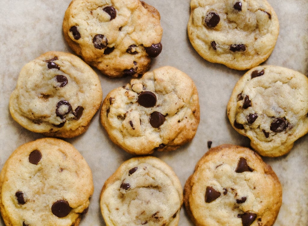 Coconut Oil Chocolate Chip Cookies are dairy-free with just a hint of coconut flavor but all of the taste and texture you love in a chocolate chip cookie. Our new go-to recipe!