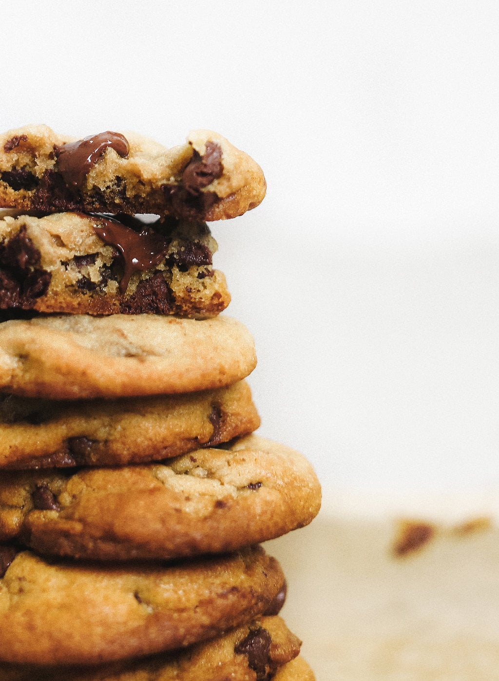 Coconut Oil Chocolate Chip Cookies are dairy-free with just a hint of coconut flavor but all of the taste and texture you love in a chocolate chip cookie. Our new go-to recipe!