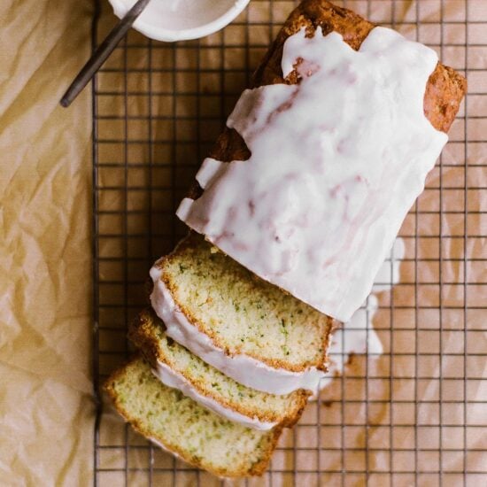 Lemon Yogurt Zucchini Bread is the perfect summer treat! Ultra moist and loaded with bright lemon flavors, everyone will be asking for this recipe.