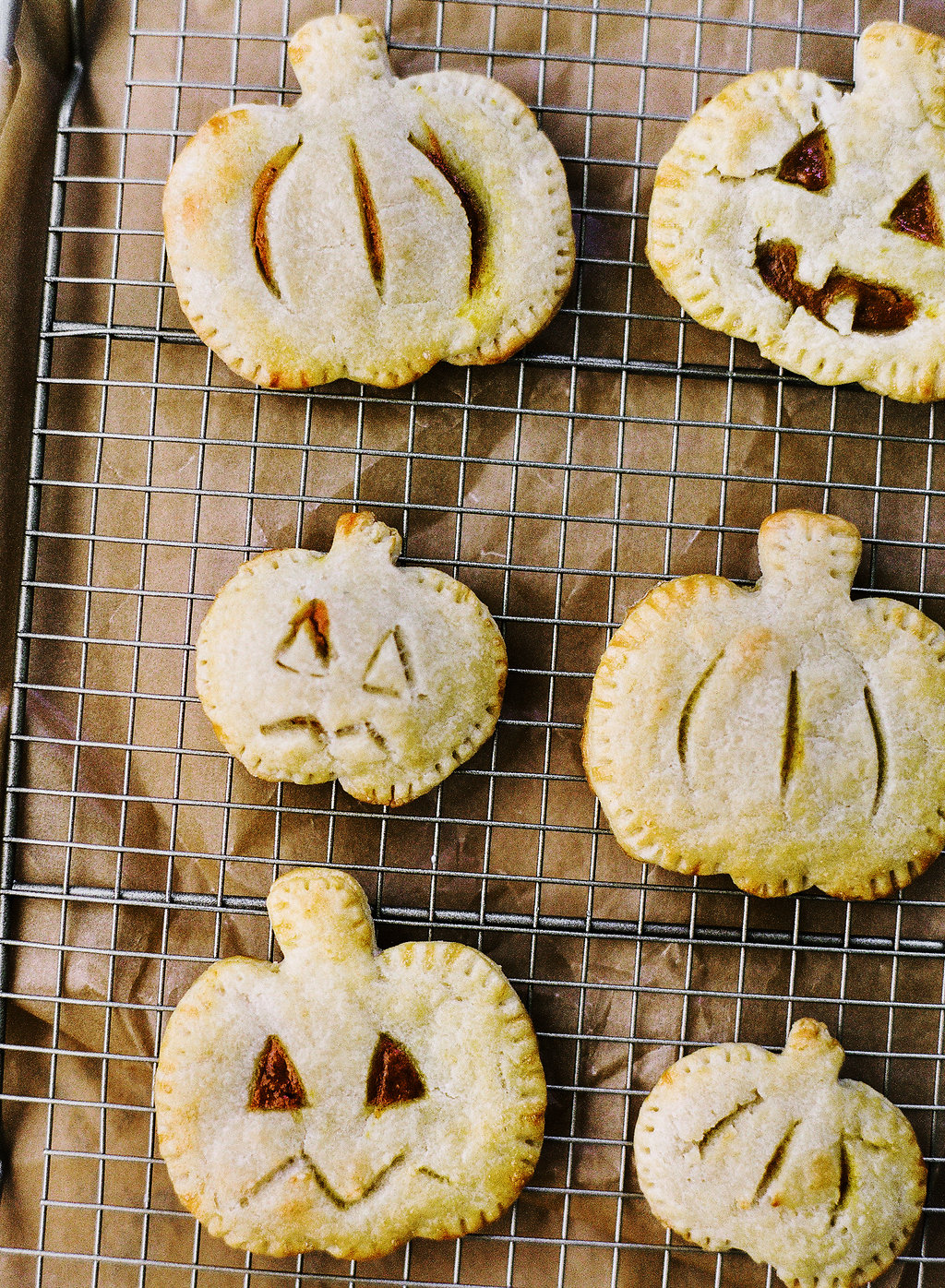 little pumpkin hand pies are perfect for halloween or a fun fall dessert