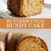 Butterscotch Bundt Cake - Handle the Heat