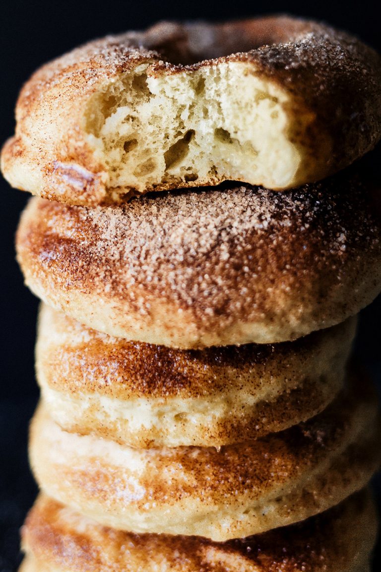 Baked Apple Pie Doughnuts Handle the Heat