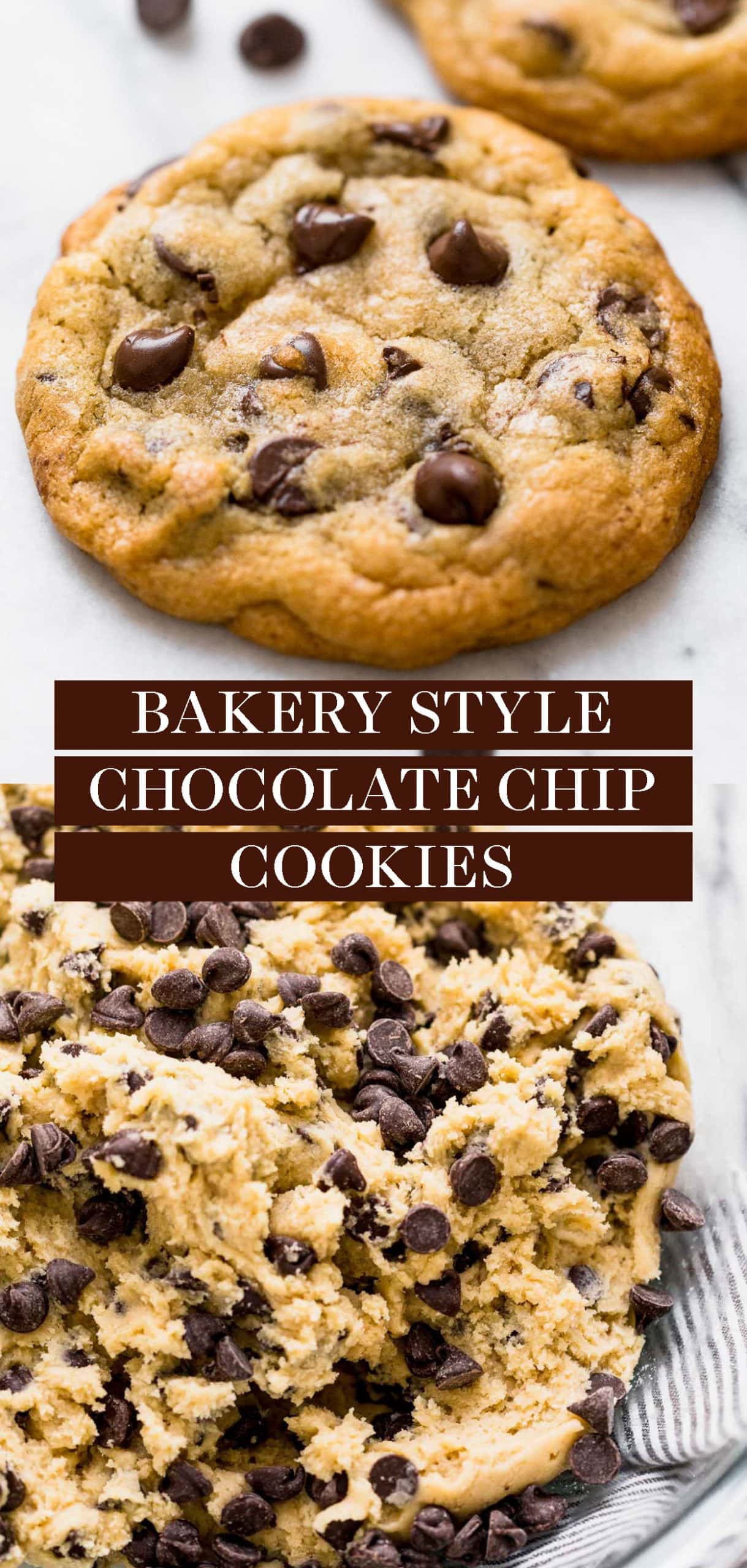 Best Bakery Style Chocolate Chip Cookies Recipe | Handle the Heat