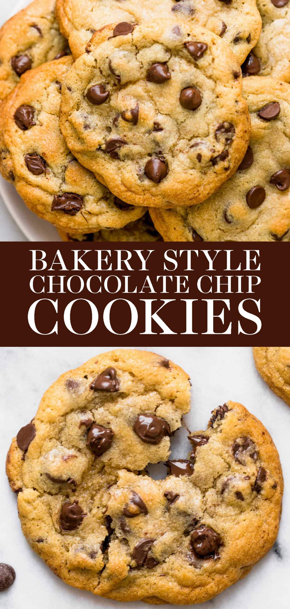 Best Bakery Style Chocolate Chip Cookies Recipe | Handle the Heat