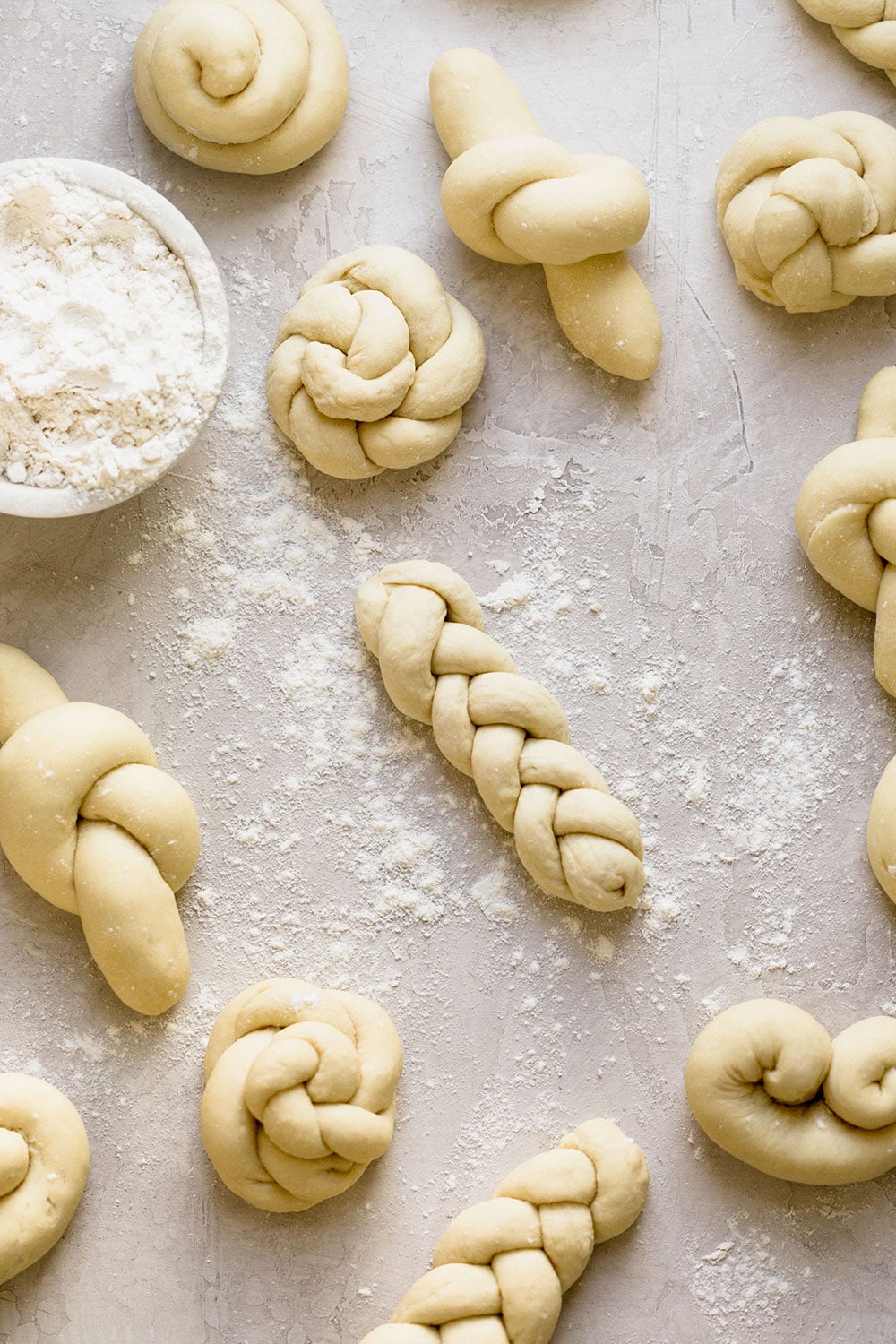 Dinner Rolls Bread Shapes