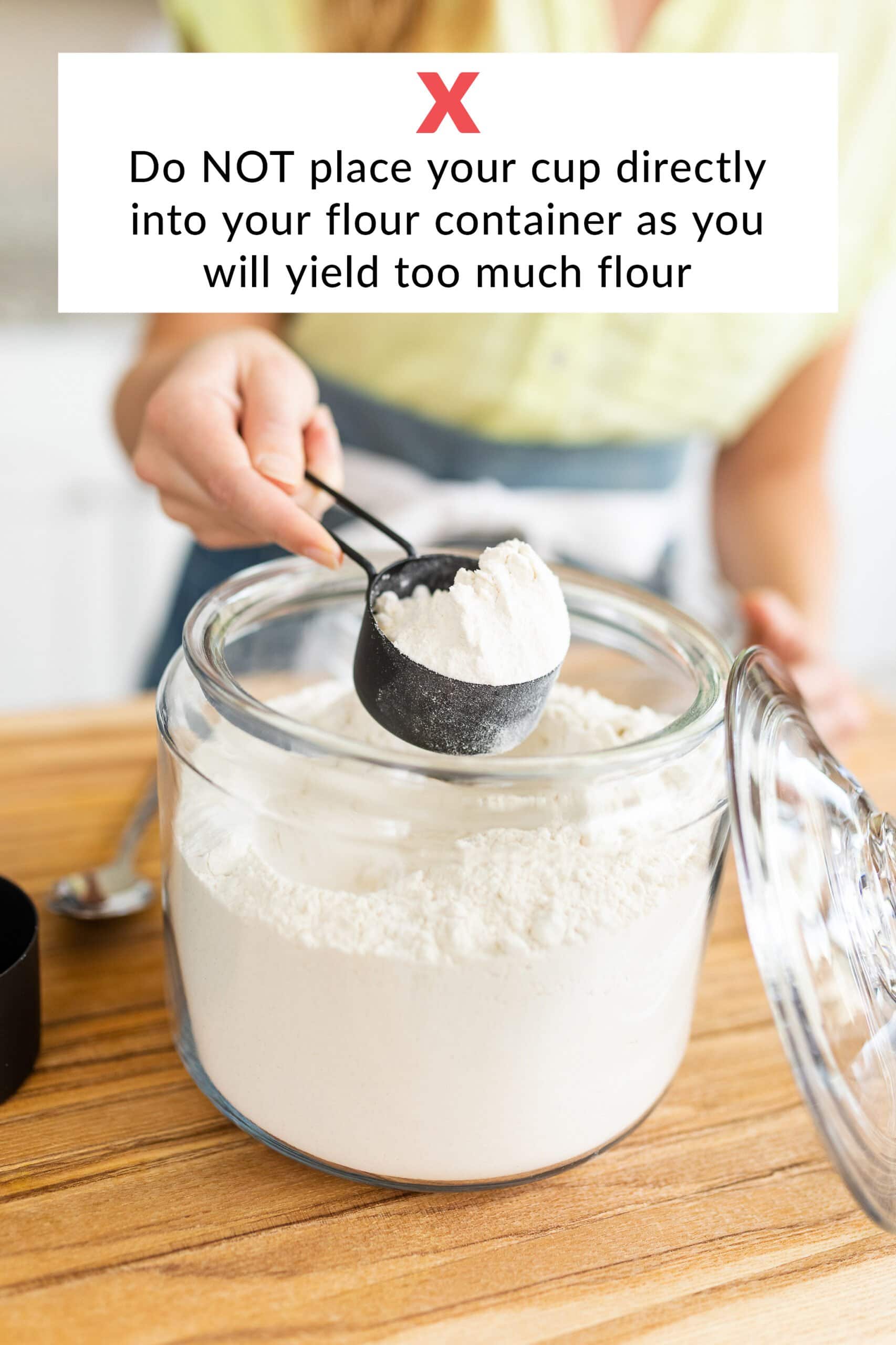 How to Measure Flour - The Baker Chick