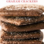 HOMEMADE Chocolate Graham Crackers