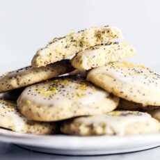 Beautifully bright and refreshing, these Soft Batch Lemon Poppy Seed Cookies are crazy tender and loaded with fresh lemon flavor. Perfect summer cookie!