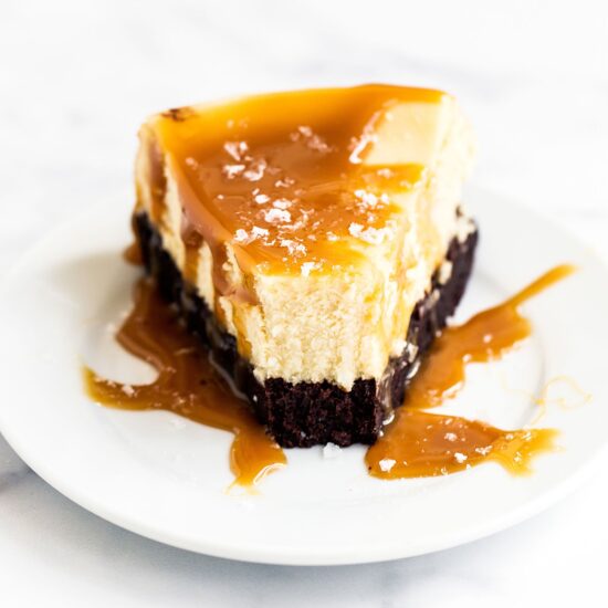 Caramel Brownie Cheesecake