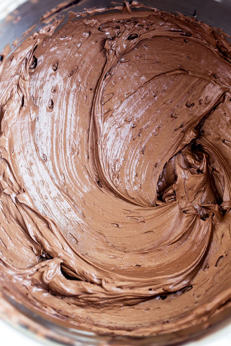 Chocolate Swiss Meringue Buttercream Handle the Heat
