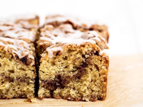 Buttermilk Glazed Buttermilk Chocolate Snack Cake; OXO Brownie