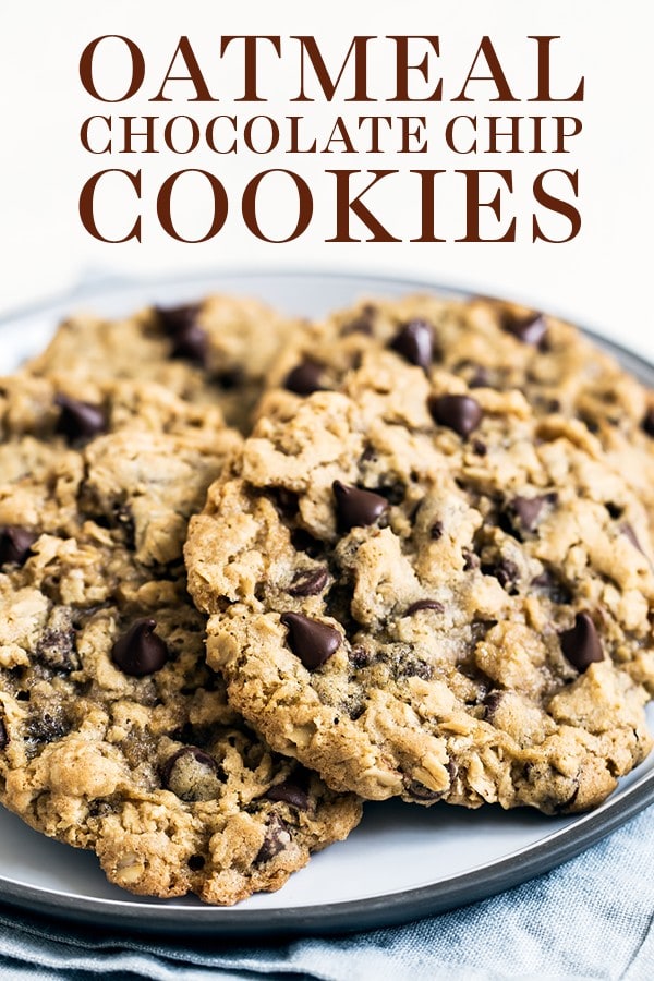 Easy Oatmeal Chocolate Chip Cookies Recipe