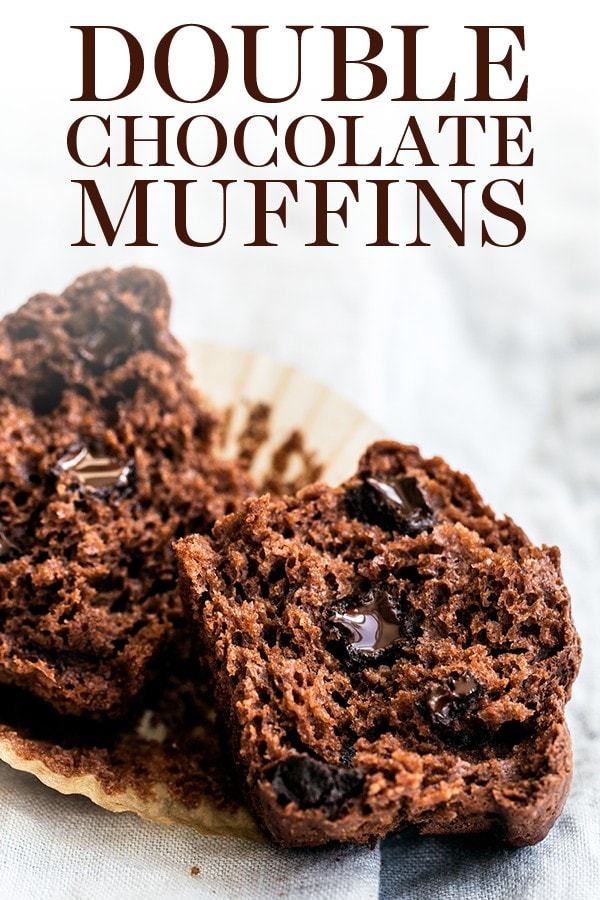 Double Chocolate Muffins Handle the Heat