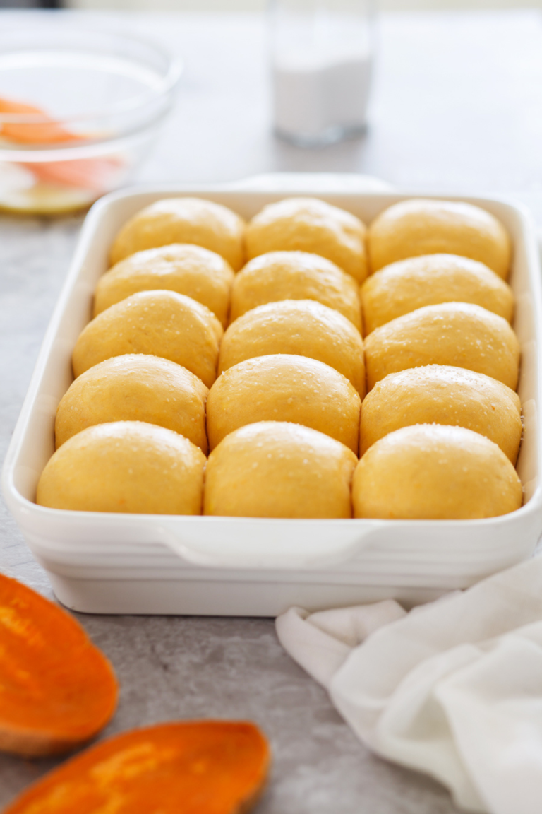 Sweet Potato Dinner Rolls - Handle the Heat