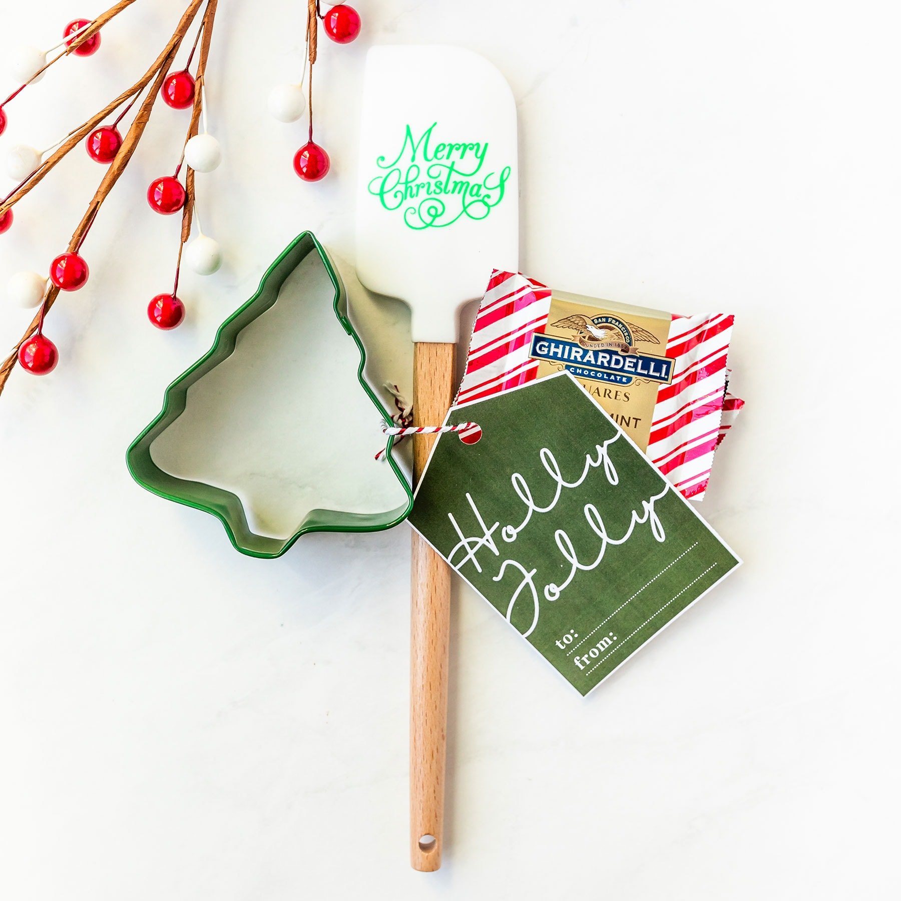 Easy Christmas Party Favors - Handle the Heat