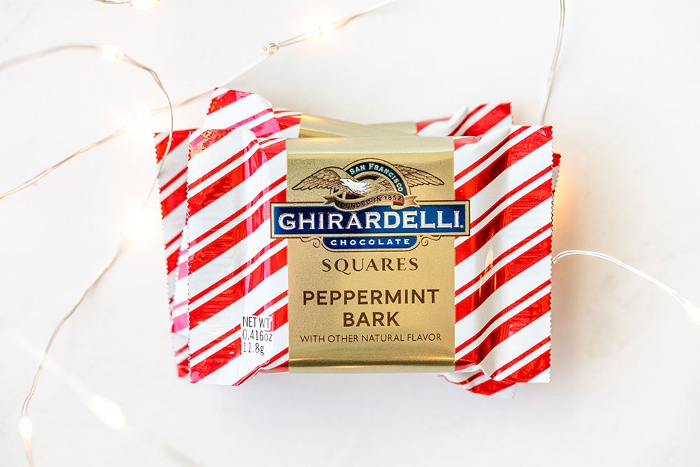Ghirardelli Peppermint Bark SQUARES