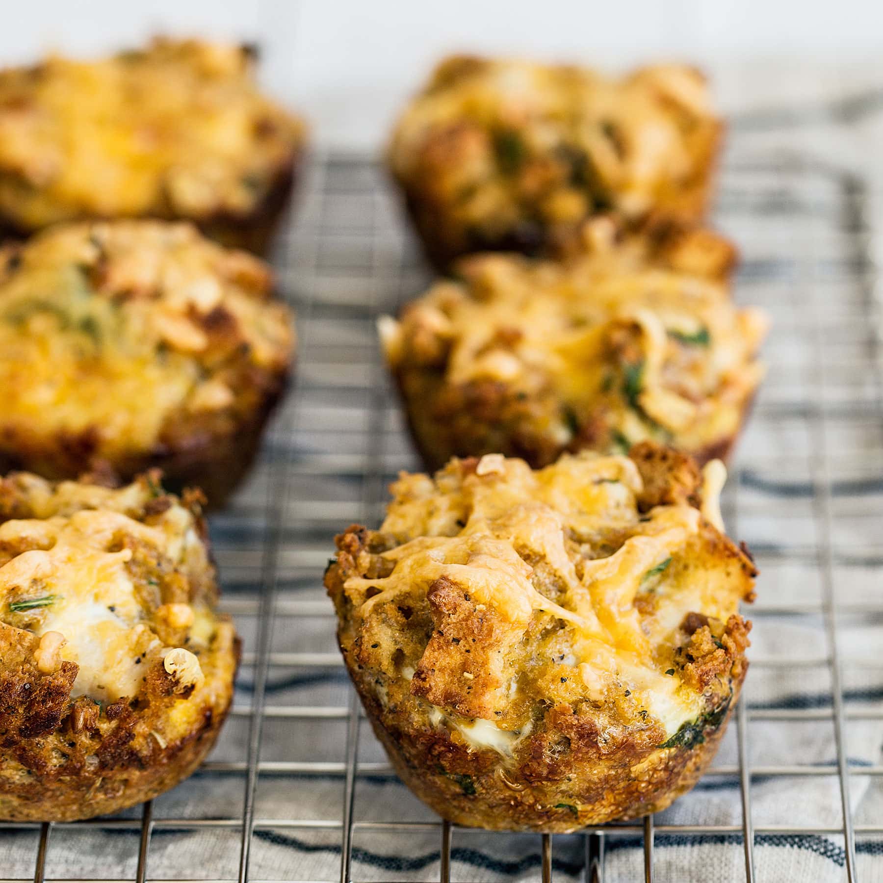 Turkey Stuffing Cakes