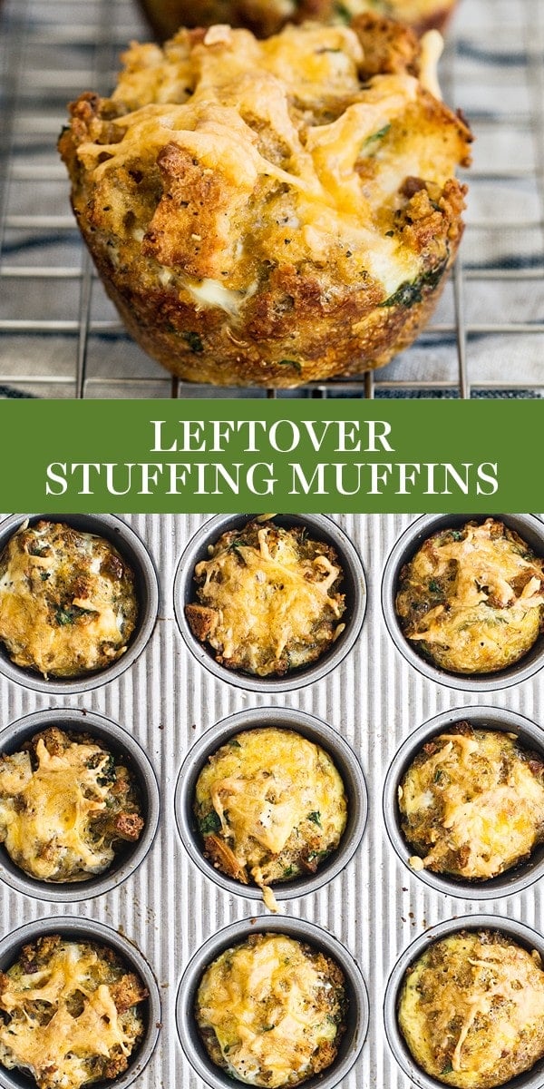 Leftover Stuffing Muffins - Handle the Heat