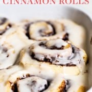 Easy Homemade Cinnamon Rolls - Baking in the Penthouse