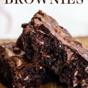 Fudgy Homemade Ginger Brownies