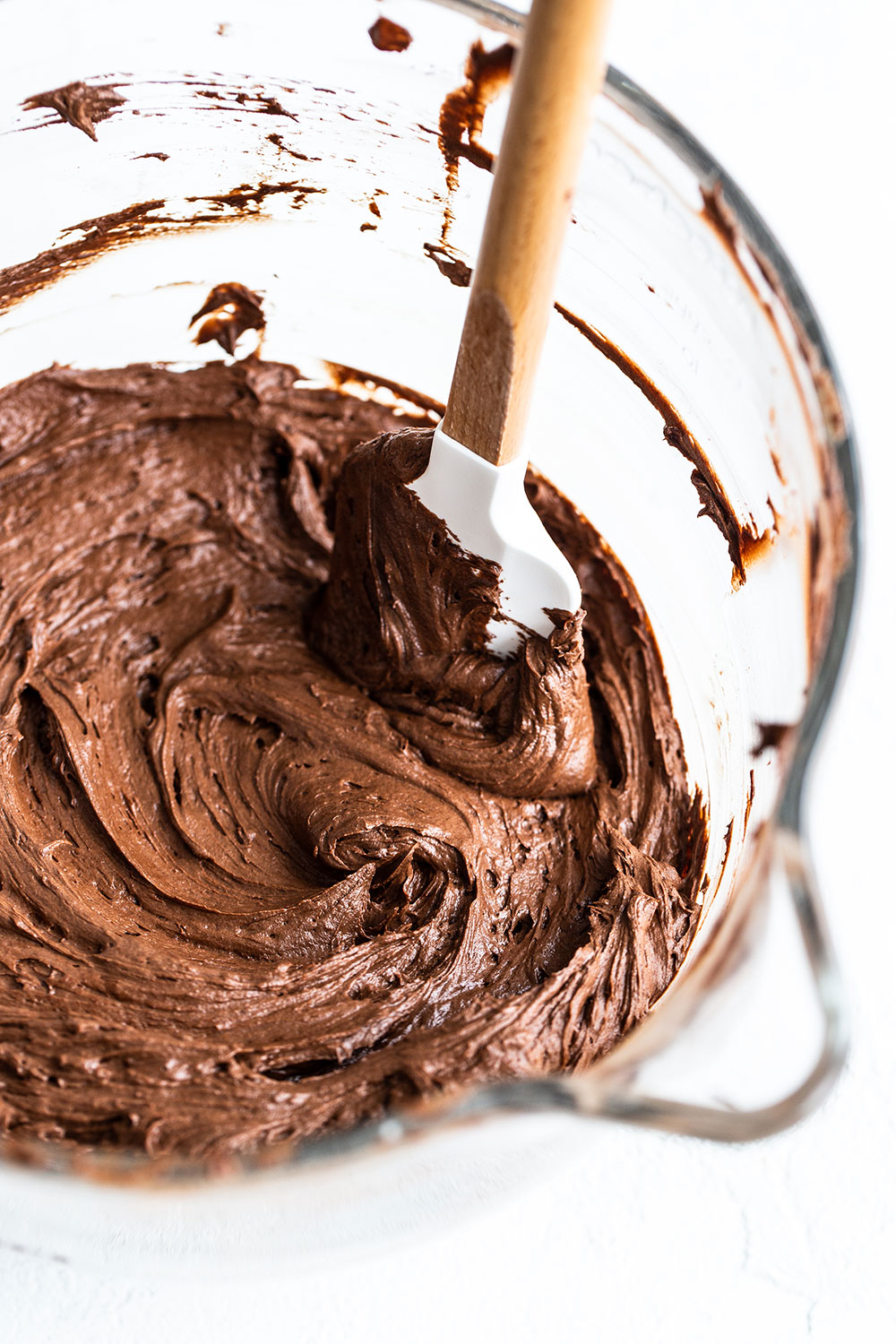 a bowl of rich, smooth Chocolate Buttercream Frosting