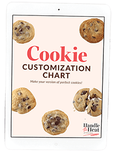 Cookie Customization Chart on iPad