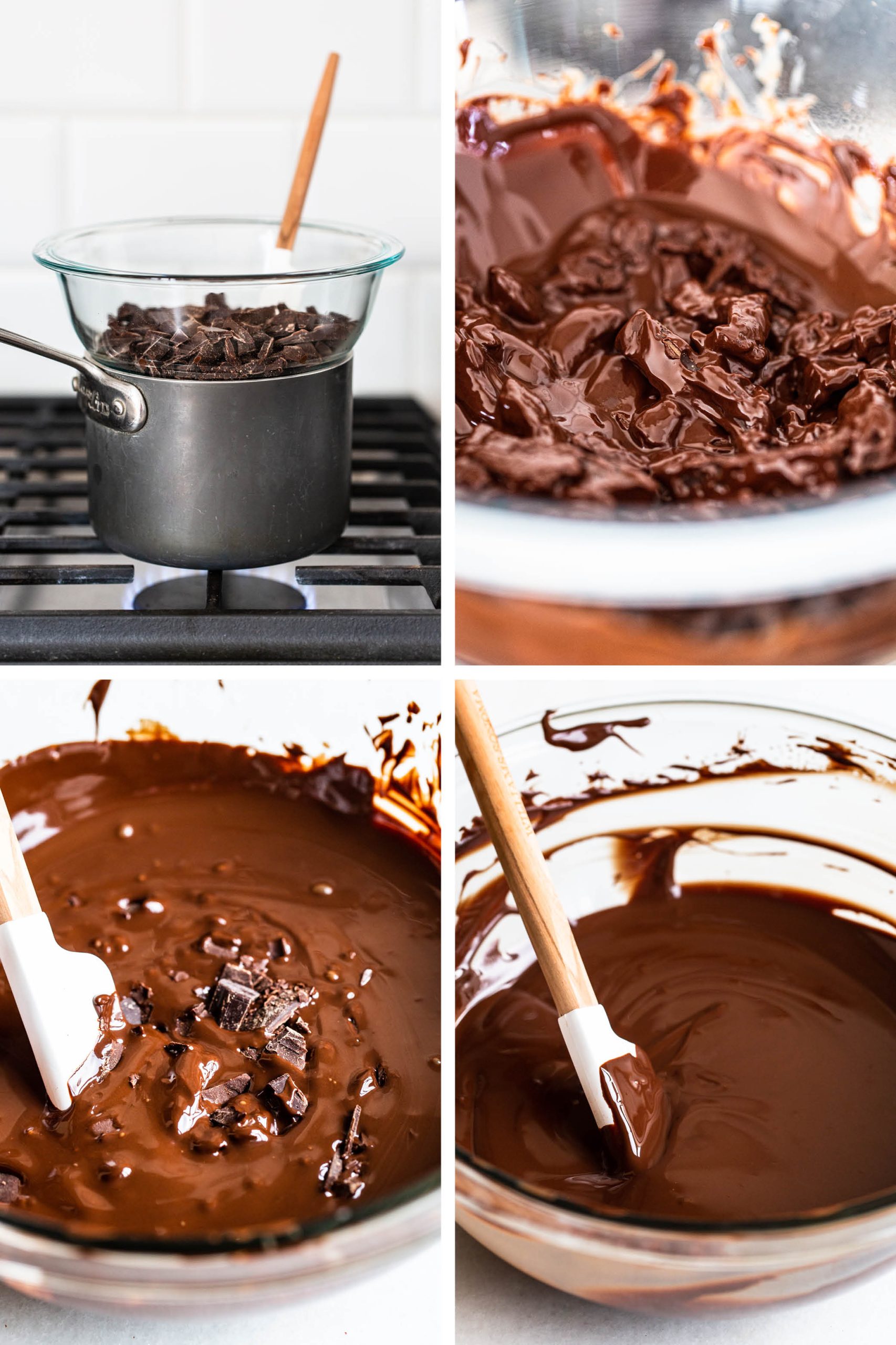 step-by-step how to temper chocolate