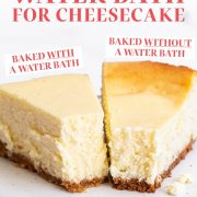 How to Prevent Your Cheesecake Water Bath from Leaking - Baked by an  Introvert