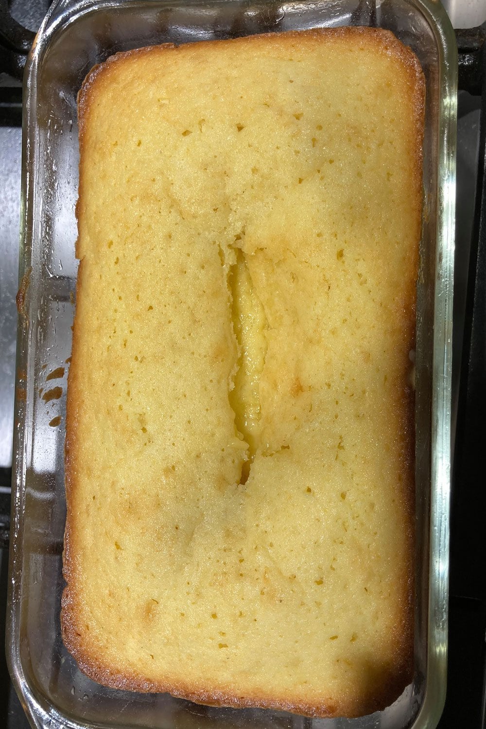 Why does my castella cake deflate so significantly ? : r/Baking