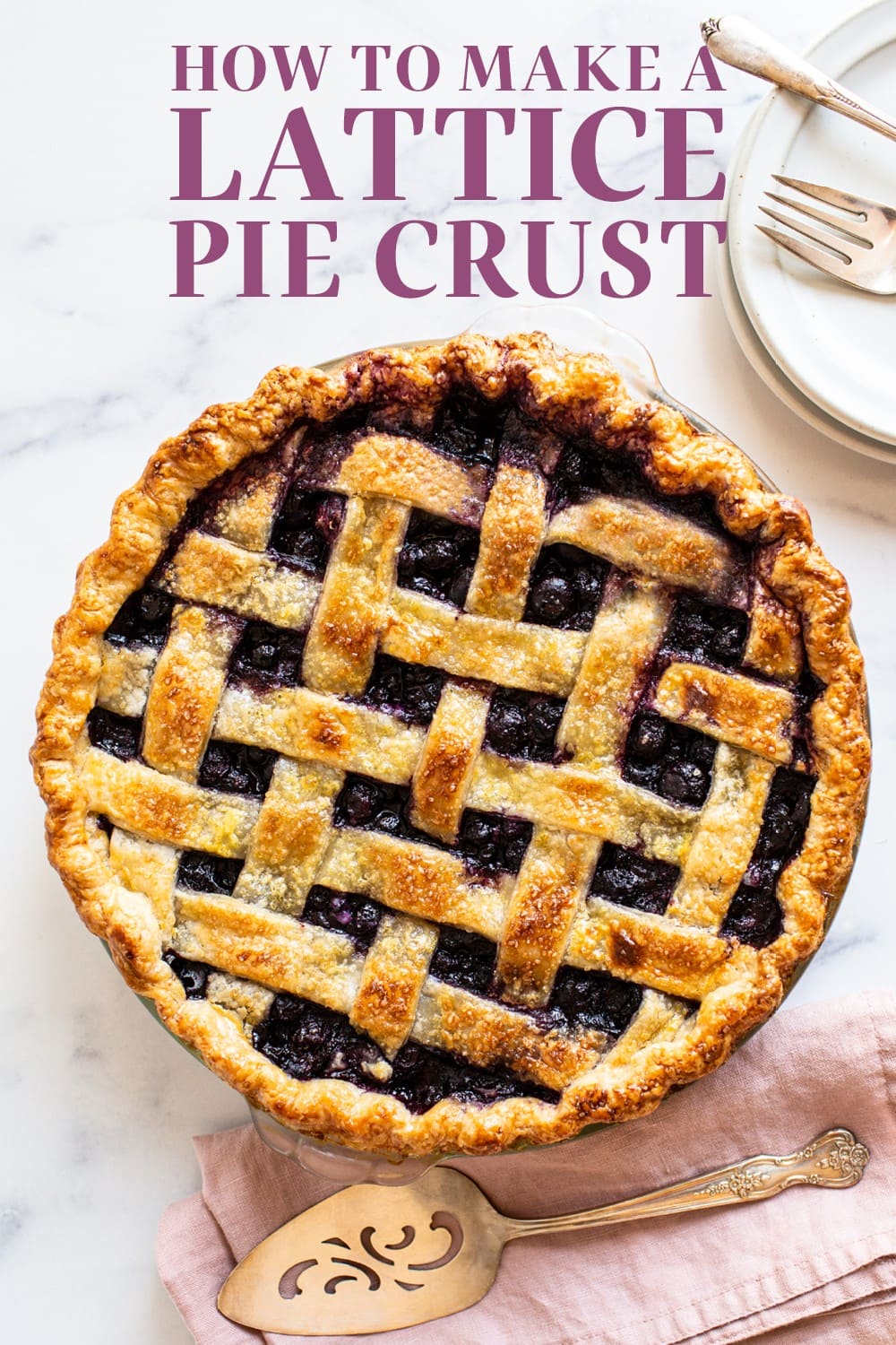 How to Make a Lattice Pie Crust Handle the Heat