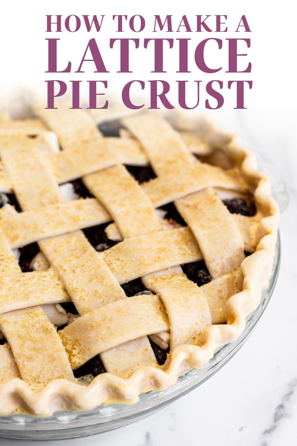 How to Make a Lattice Pie Crust Handle the Heat