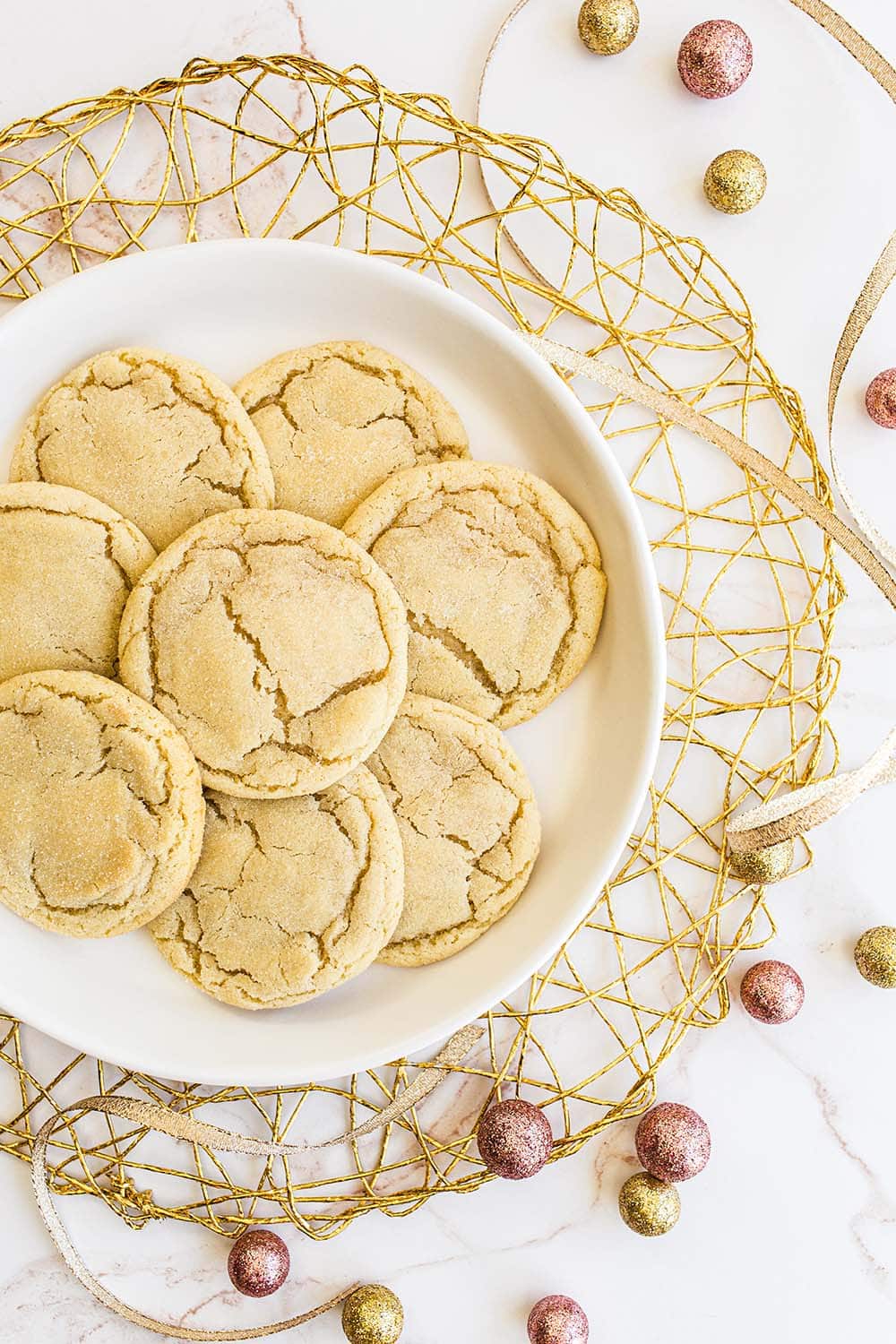 Chewy Sugar Cookies (and they're giant!)