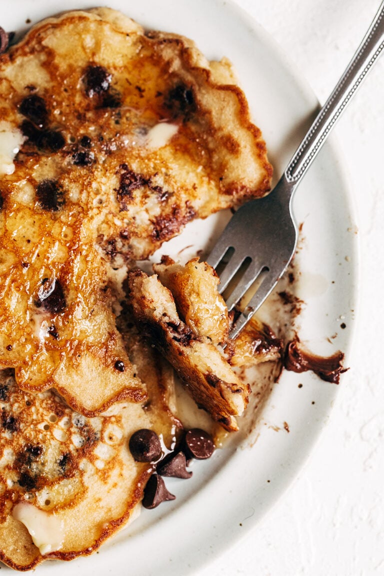 Chocolate Chip Pancakes Recipe Handle the Heat