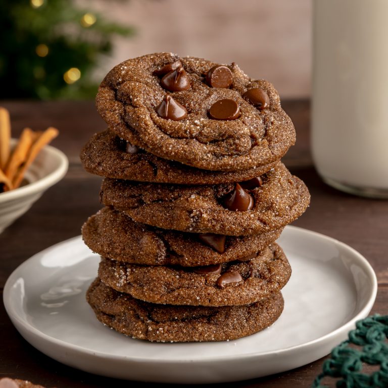 Chewy Chocolate Gingerbread Cookies
