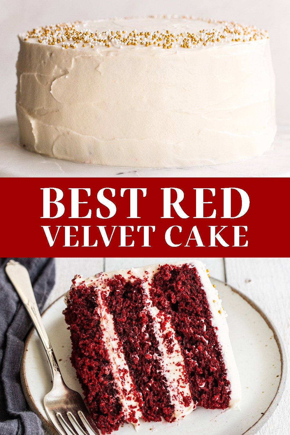 BEST Red Velvet Cake Recipe - Handle the Heat