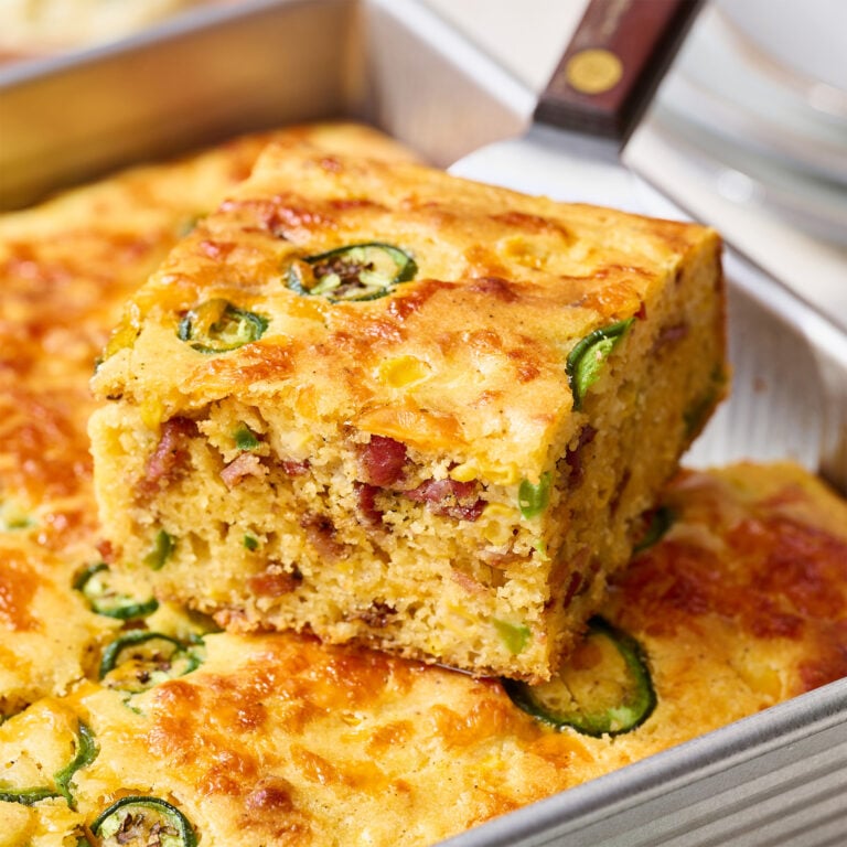 Jalapeño Cornbread With Bacon And Cheddar Handle The Heat