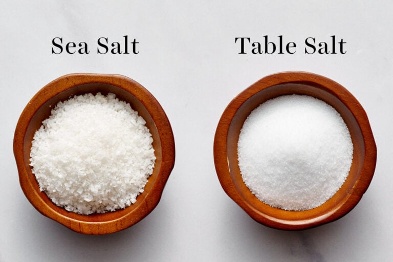 Kosher Salt Vs Sea Salt Vs Table Salt Handle The Heat