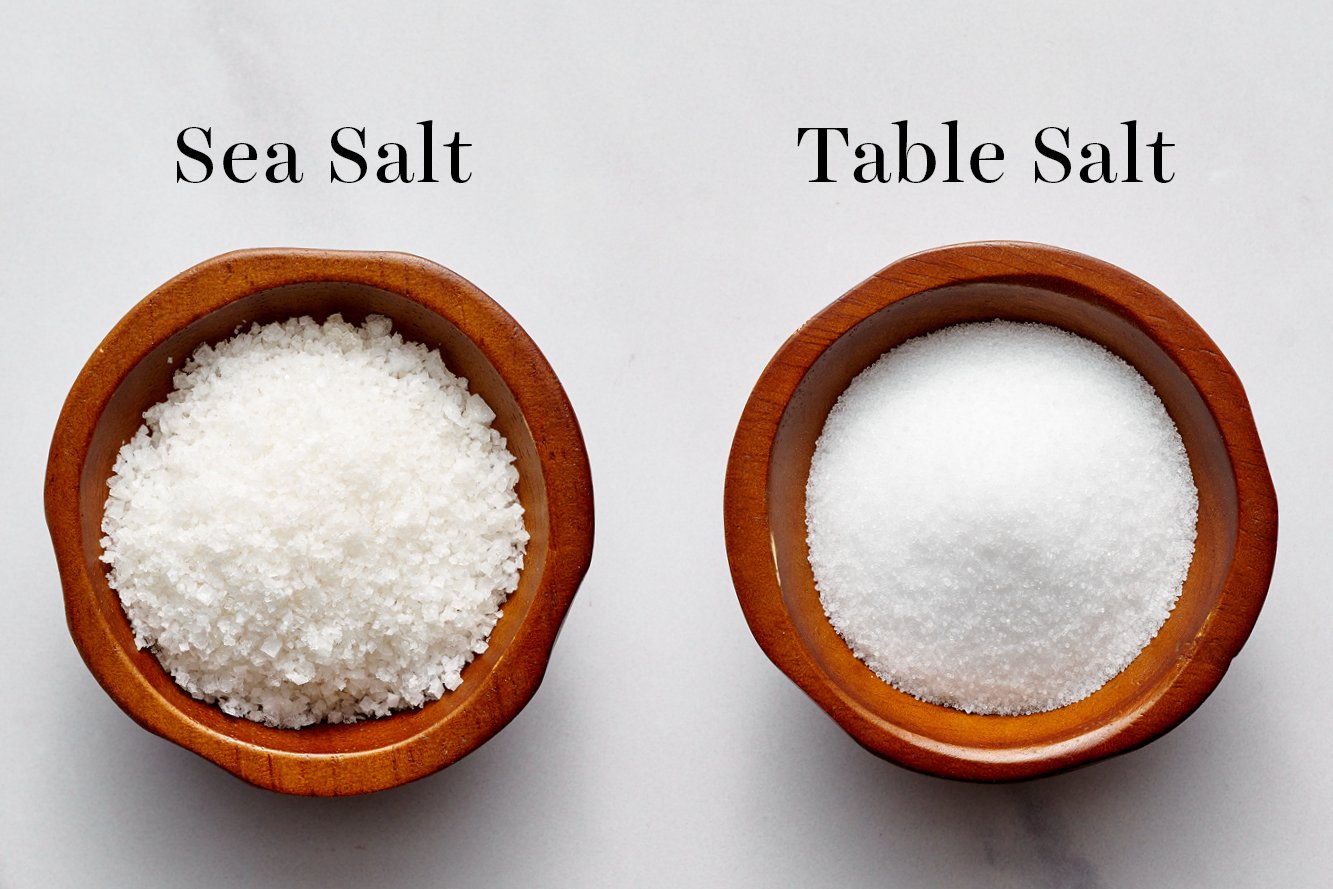 French Grey Sea Salt, coarse or fine grain - Salt Table