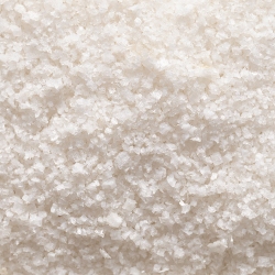 close up texture shot of sea salt