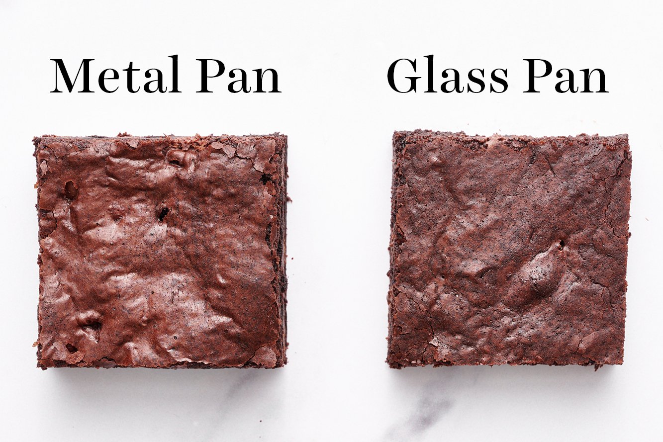 Brownies in glass pan sale